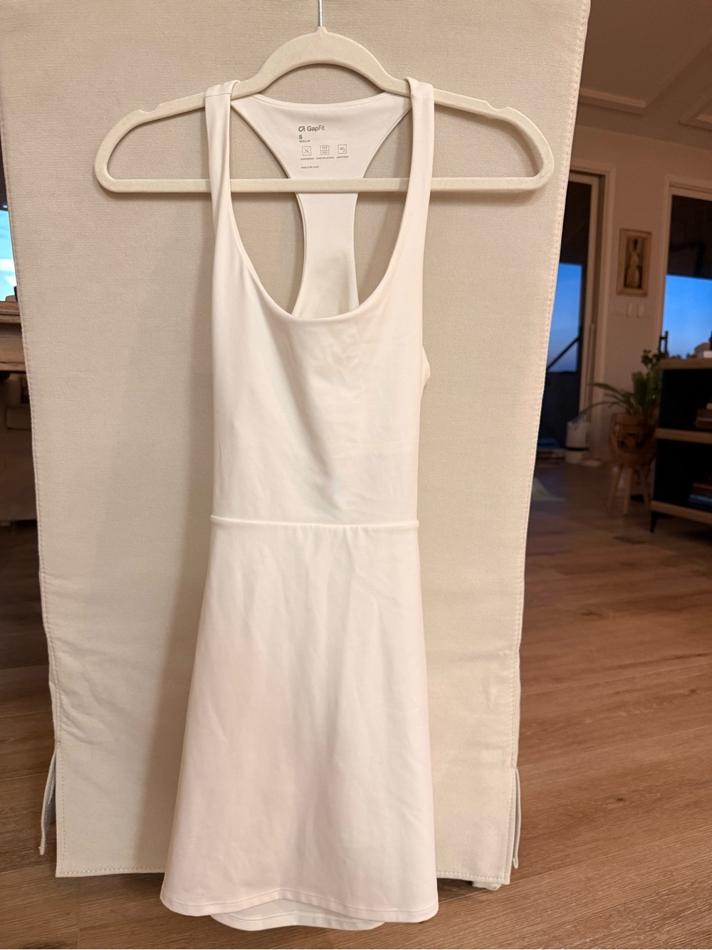 GAP White Racerback Mini Dress